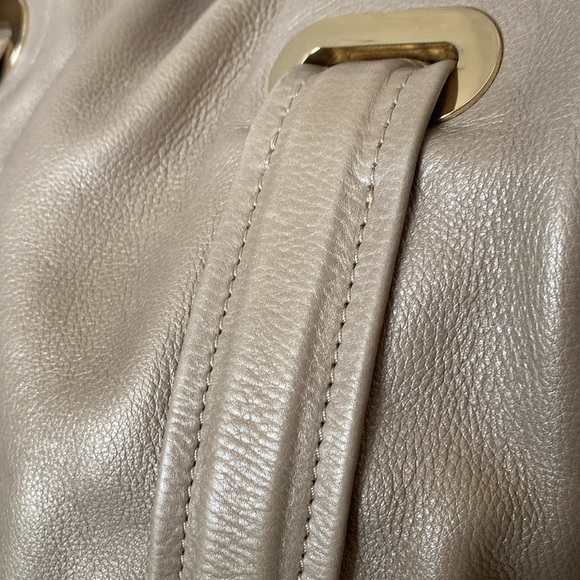 Beautiful Bronze Leather Christopher Kon Atelier Satchel - Picture 12 of 14